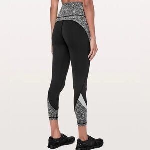 Lululemon In Movement leggings, size 6, 25” inseam.